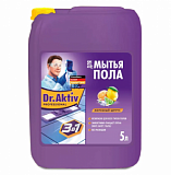 Средство для мытья пола Dr.Aktiv морозный цитрус 5л.